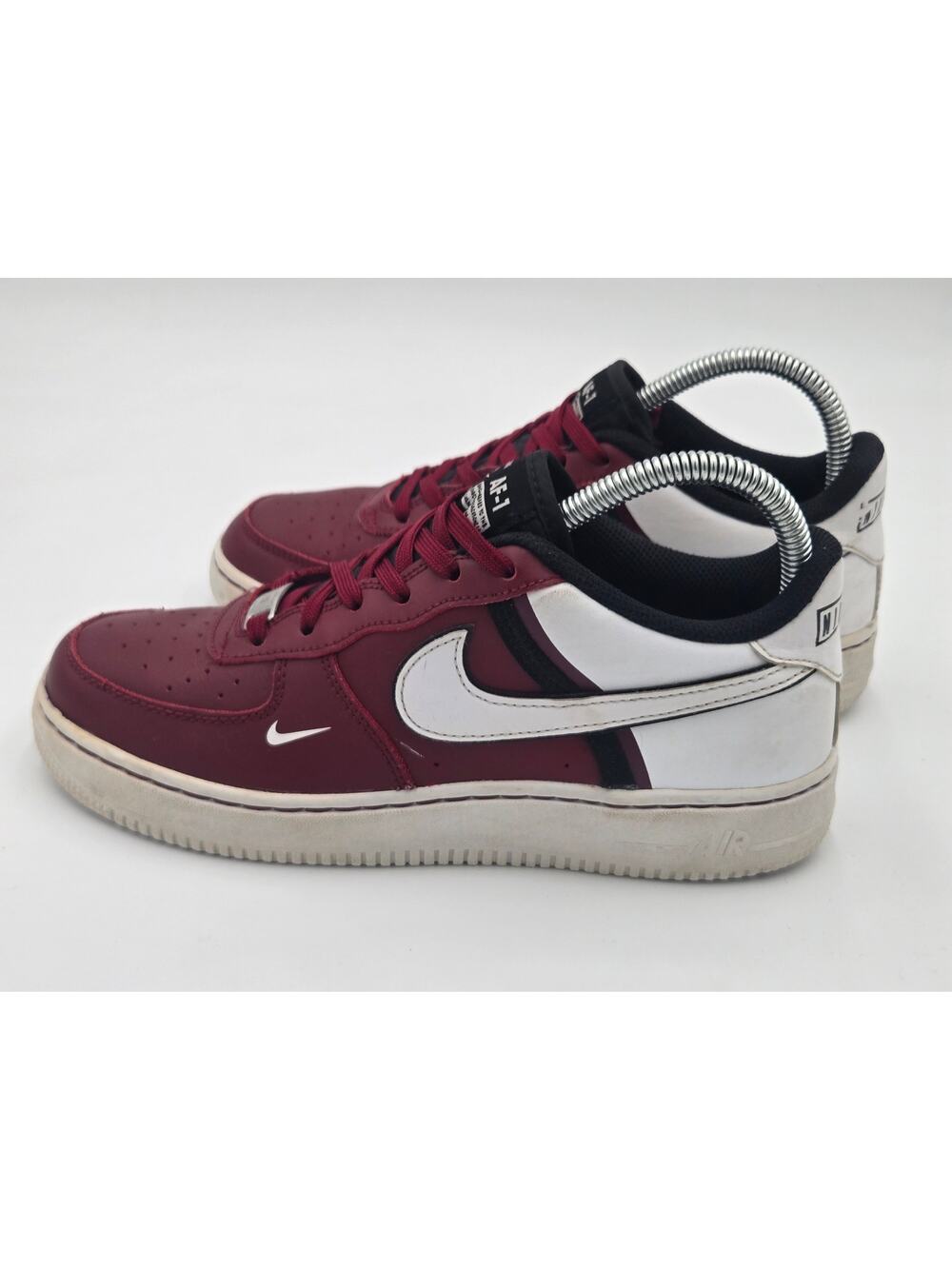Nike Air Force 1 Low Y02 Red 5.5Y Burgundy Sneakers CI1756-500